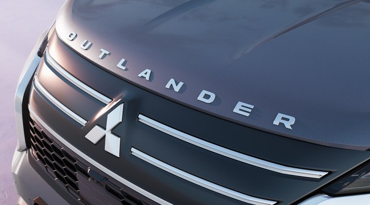 Nové Mitsubishi OUTLANDER PHEV - na prednú kapotu